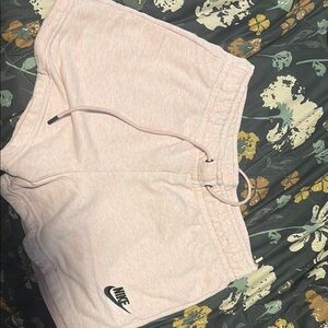 Nike Women's Light Pink Athletic Shorts